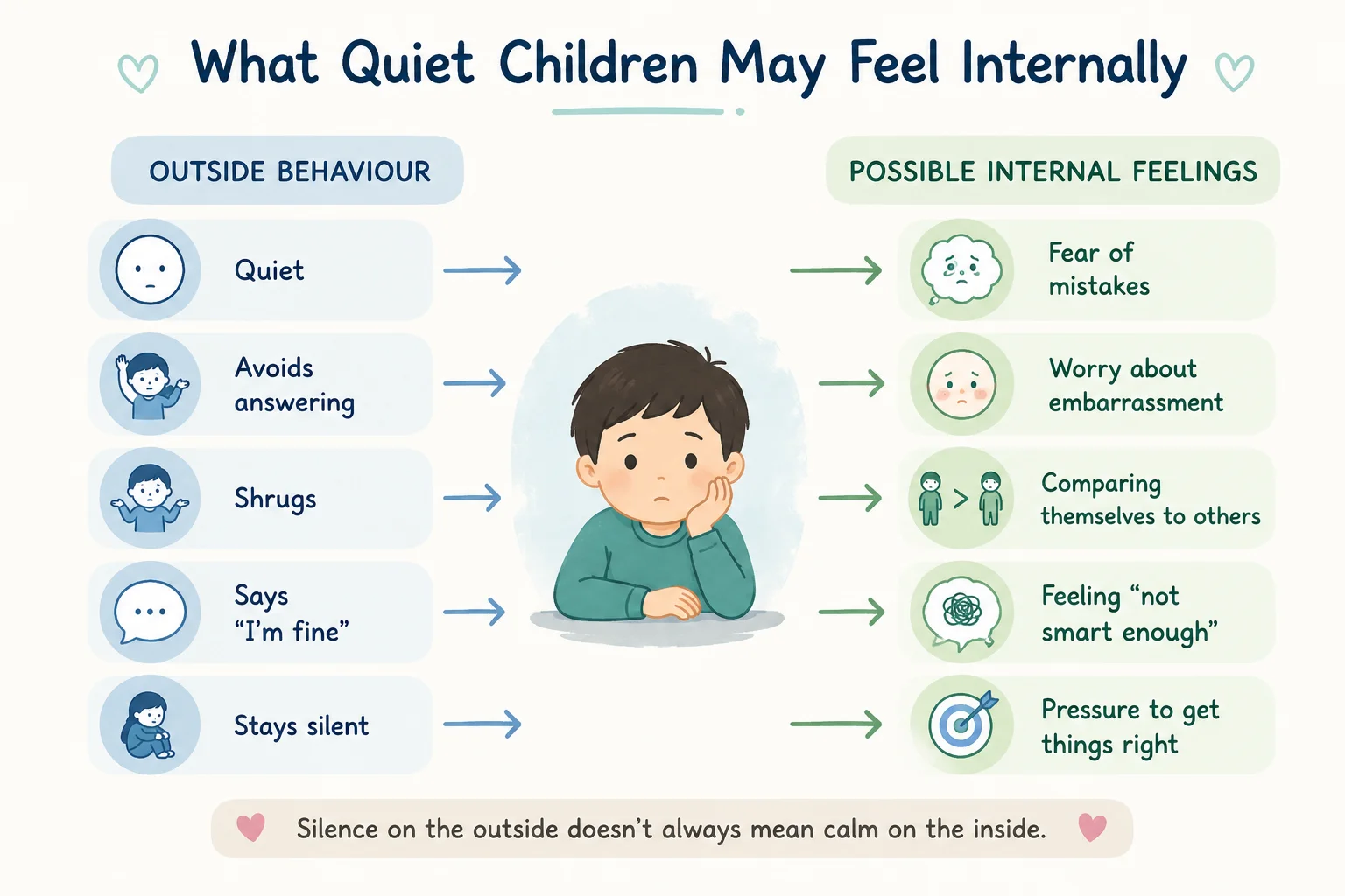 What Quiet Children May Feel Internally
